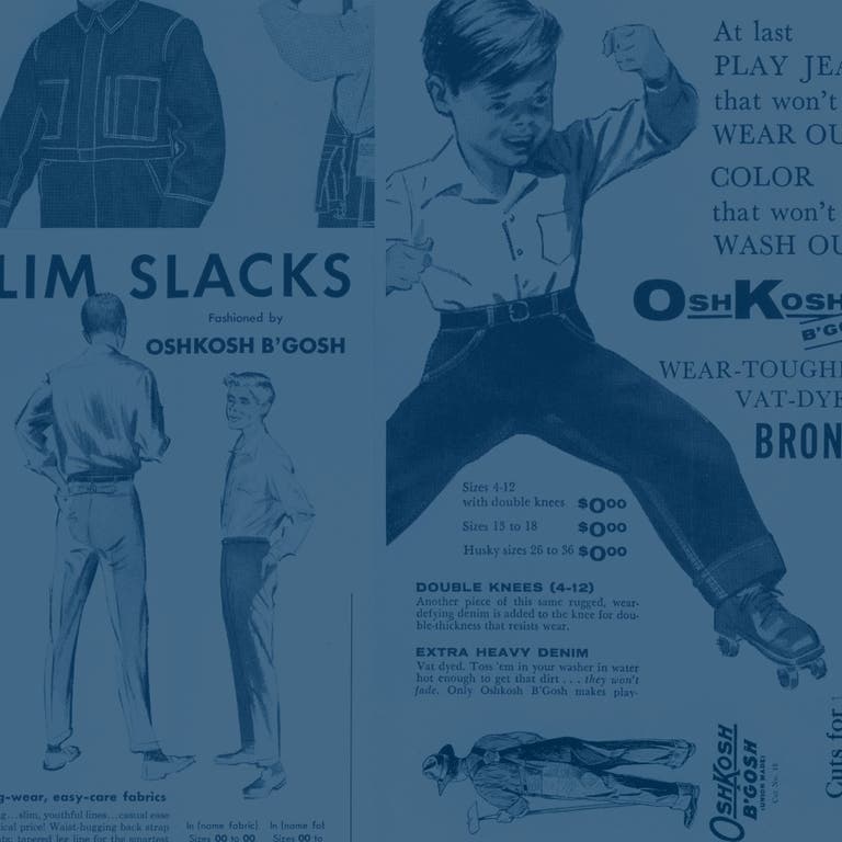 vintage OshKosh background