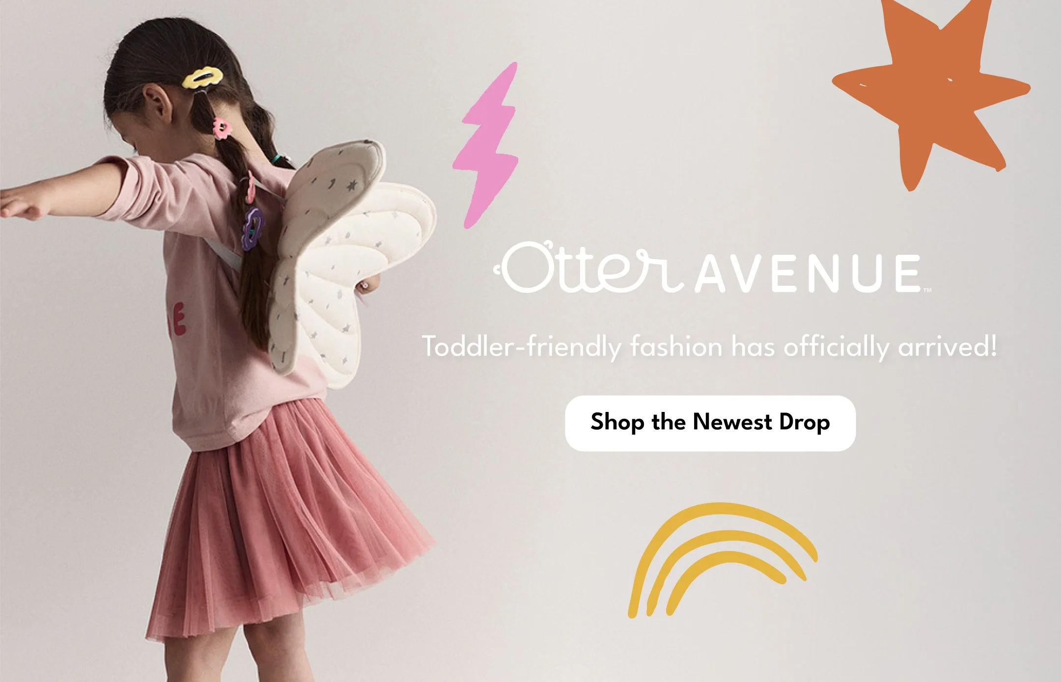 otter avenue Toddler-friendly fashion has officially arrived! shop the newest drop