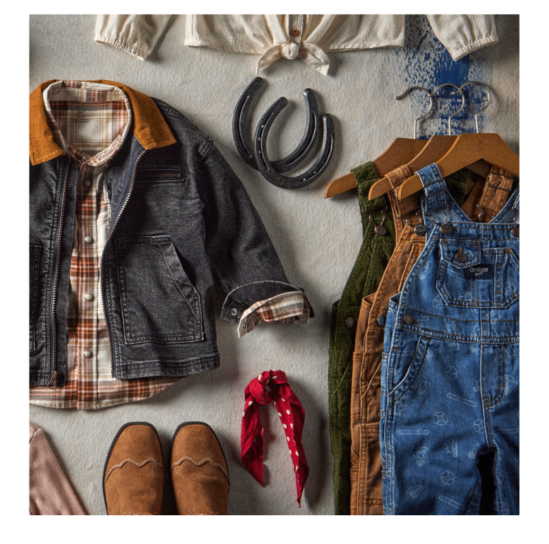 image of oshklosh b'gosh western style clothing