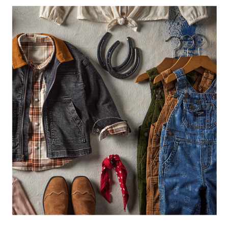 image of oshklosh b'gosh western style clothing