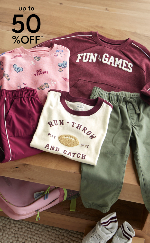 up to 50% off*