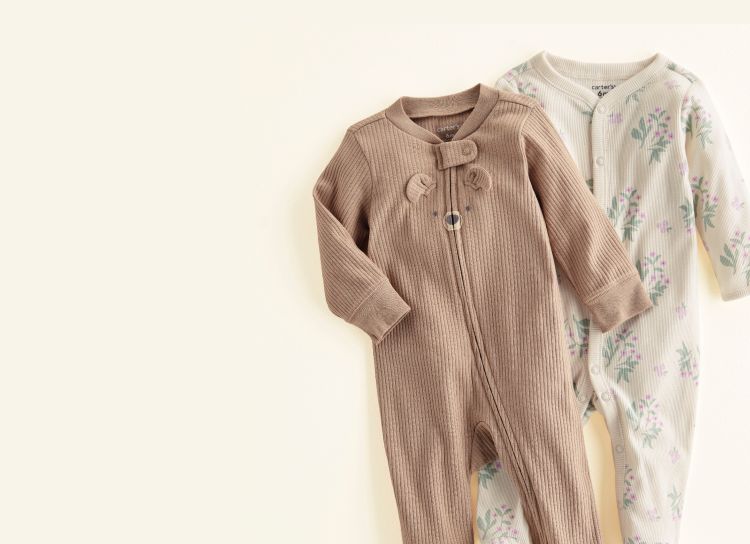 laydown of pajamas