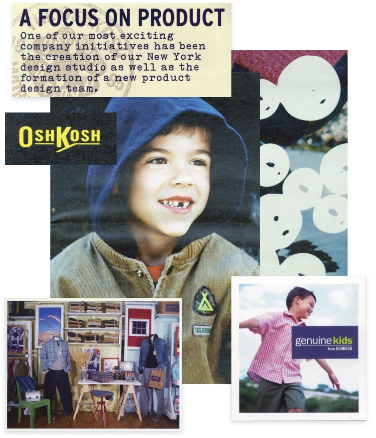 New York City design office and Genuine Kids from OshKosh launch at Target in 2003