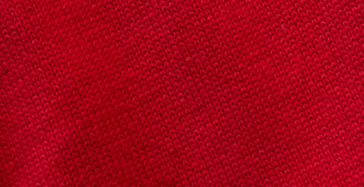 red fabric background