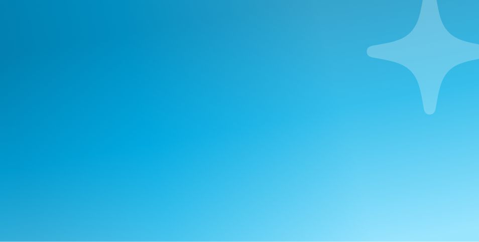 blue gradient with a star overlay