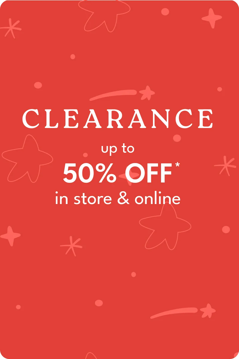 Clearance 50% off
