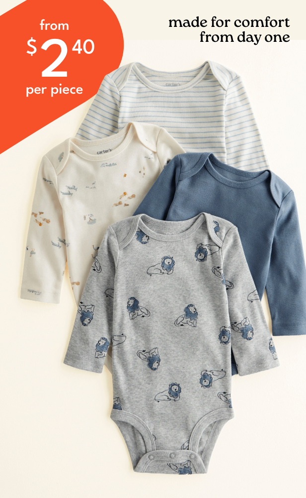 from $2.40 per piece | made for comfort from day one