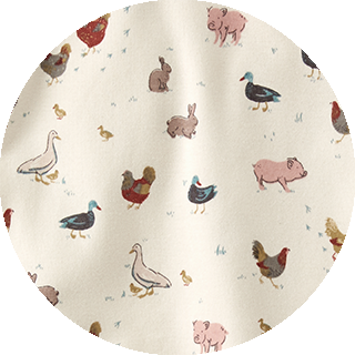 Toddler GIrl Organic Cotton Pajamas