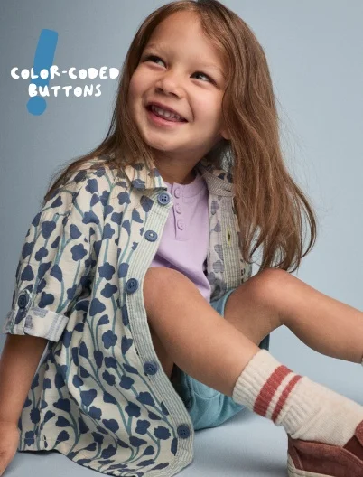 toddler boy in graphic romper