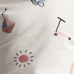 Carbon-brushed jersey