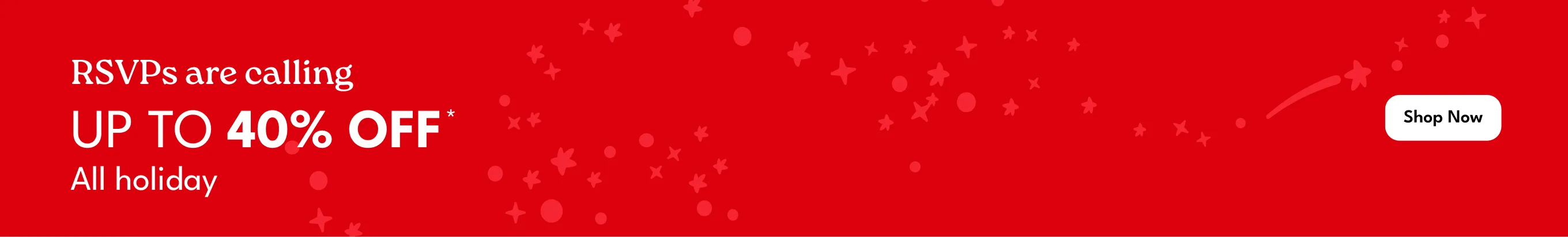 Holiday assets 40% off