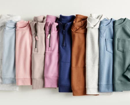 daydream fleece color run of tops