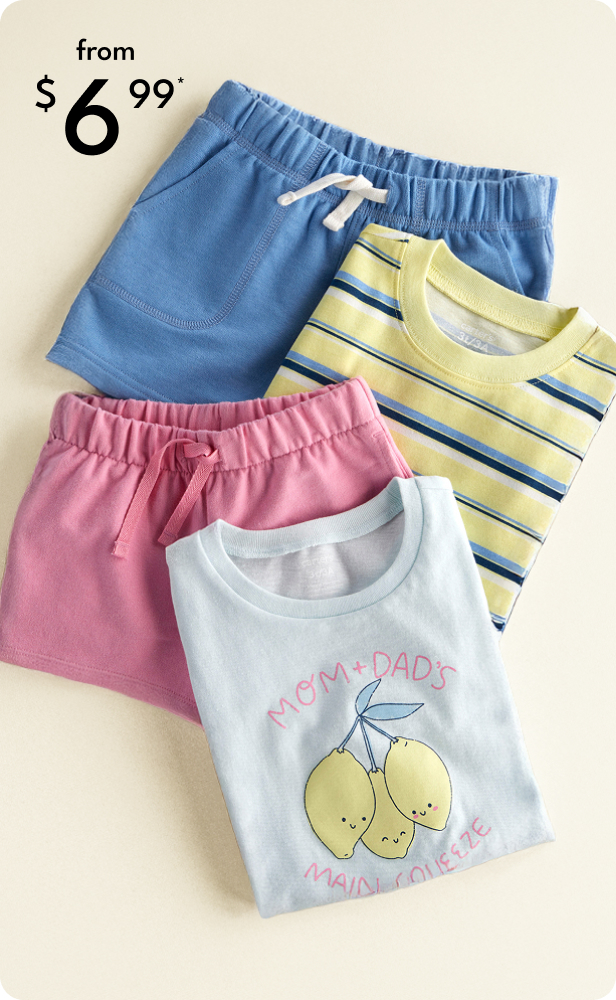Tees, Tanks & Shorts Sale