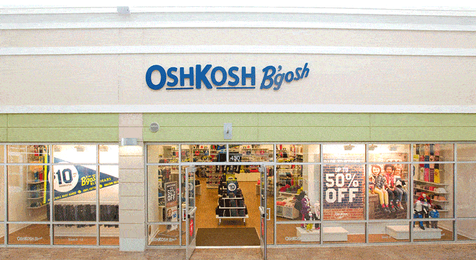 OshKosh B'Gosh store exterior in 2005