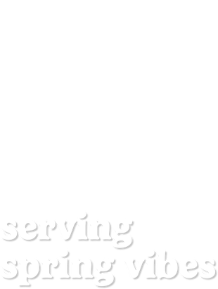 serving spring vibes