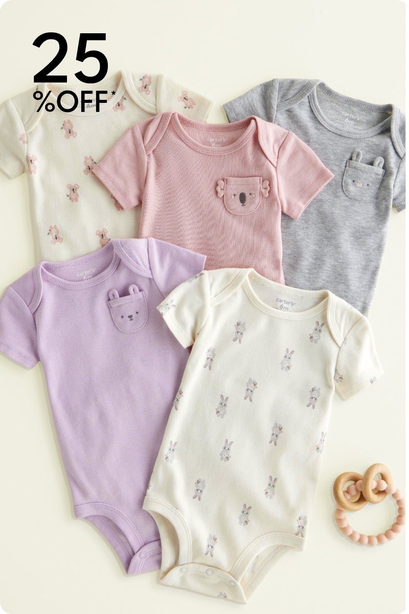 Baby Bodysuits layout 25% off