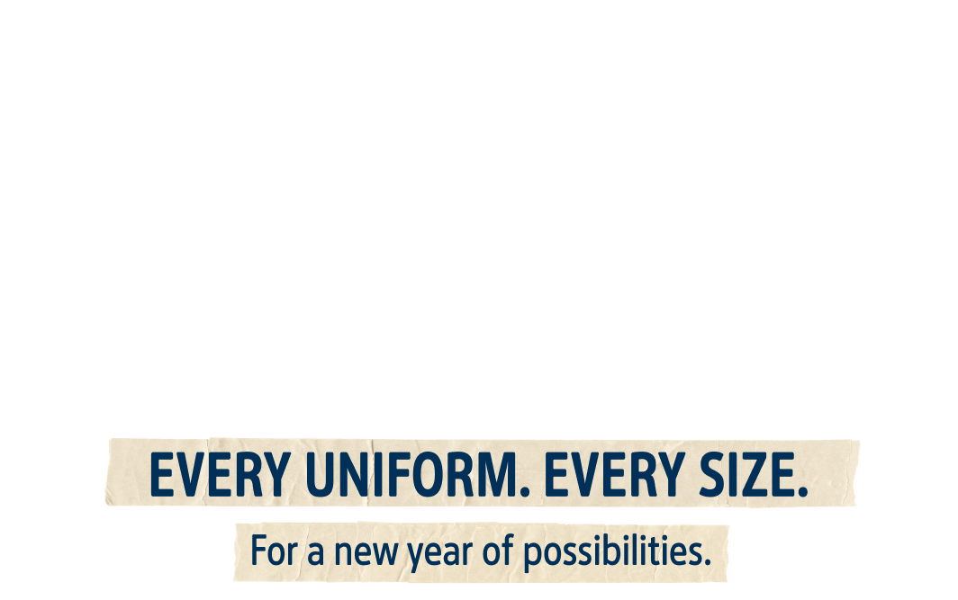 Every Uniform Every Size