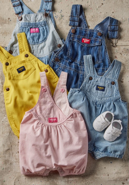 different styles of oshkosh overalls