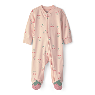 Baby Girl Sleep & Play Pajamas