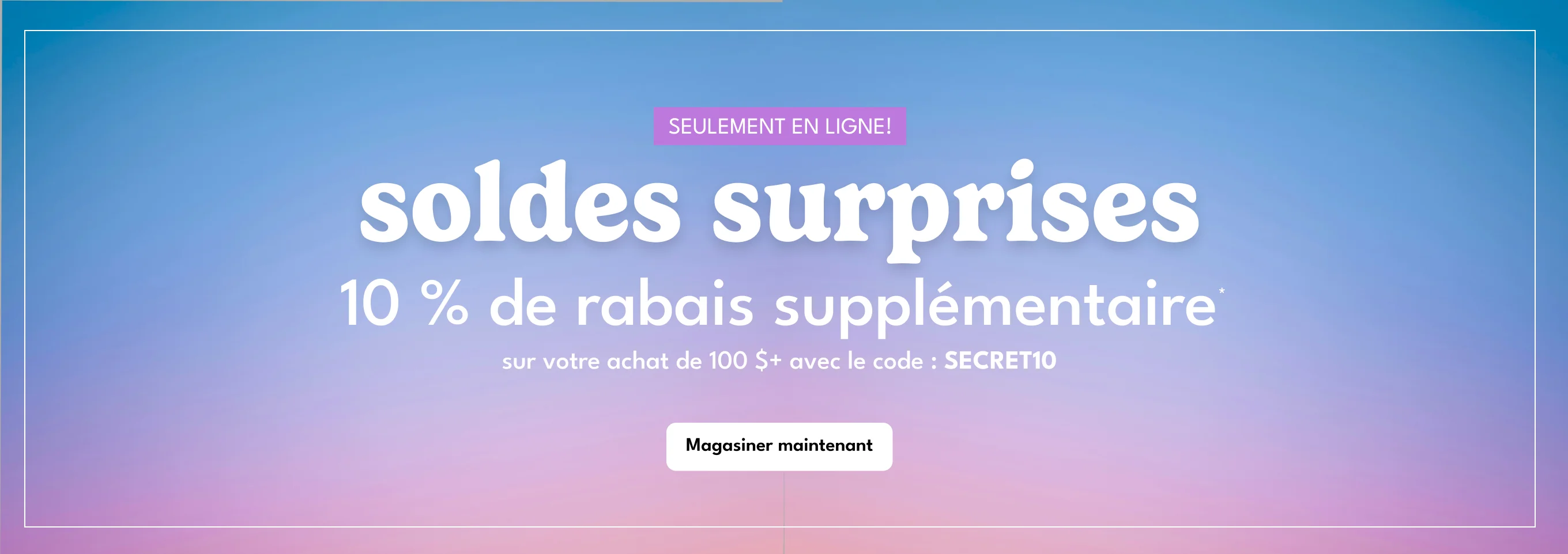 Online Only Extra 10% Sale