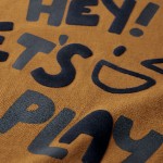 Carbon-brushed jersey