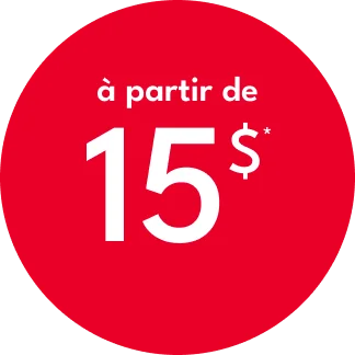 15$ denims de base