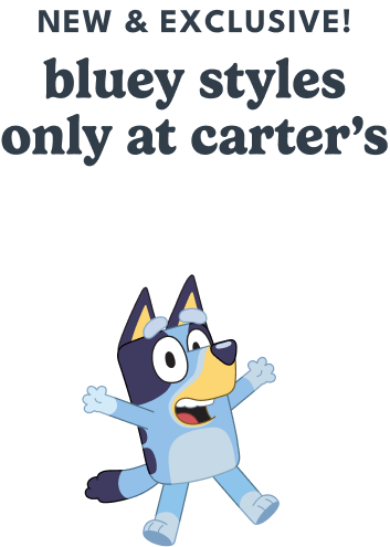 NEW & EXCLUSIVE! Bluey styles only at Carter's