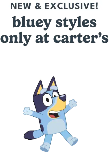 NEW & EXCLUSIVE! Bluey styles only at Carter's