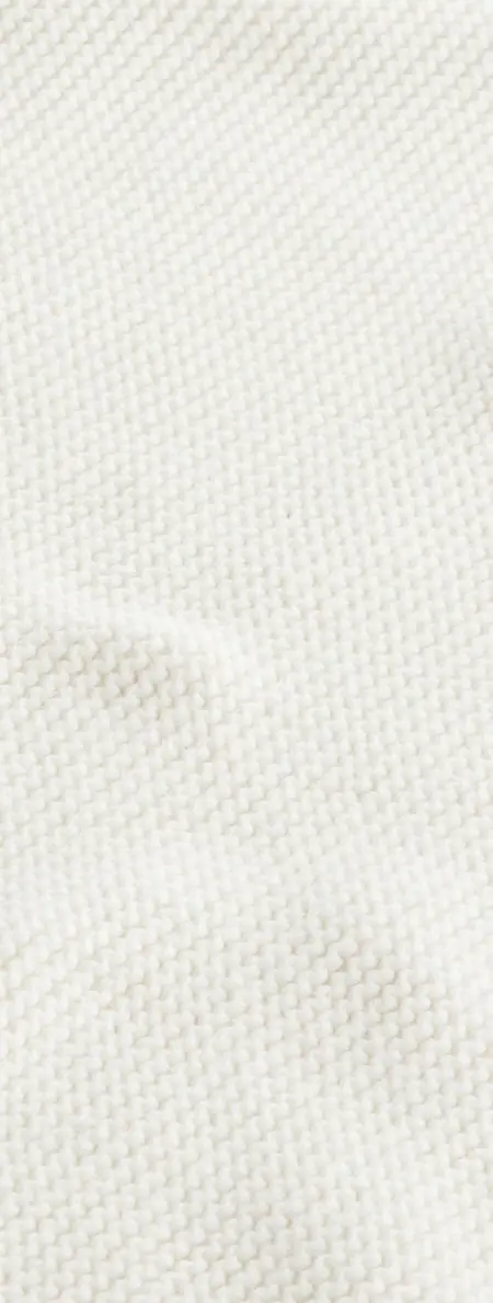 white fabric background with monsters