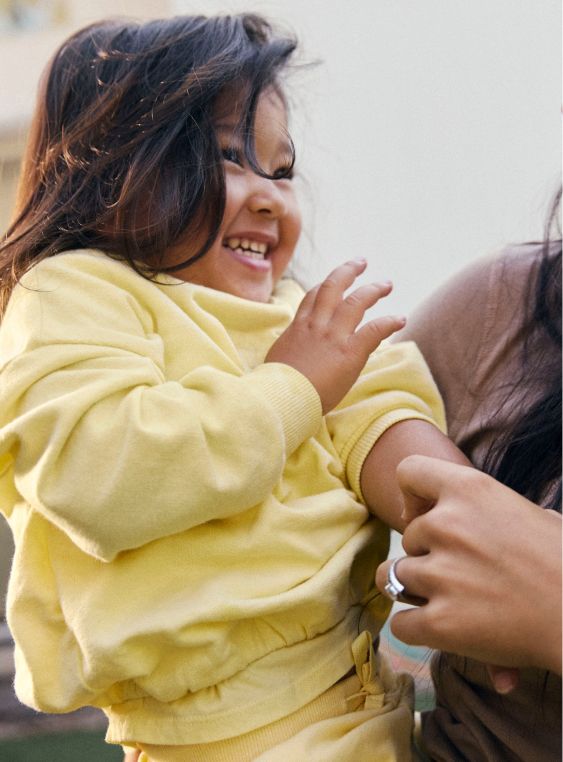 girls wearing super comfy lounge