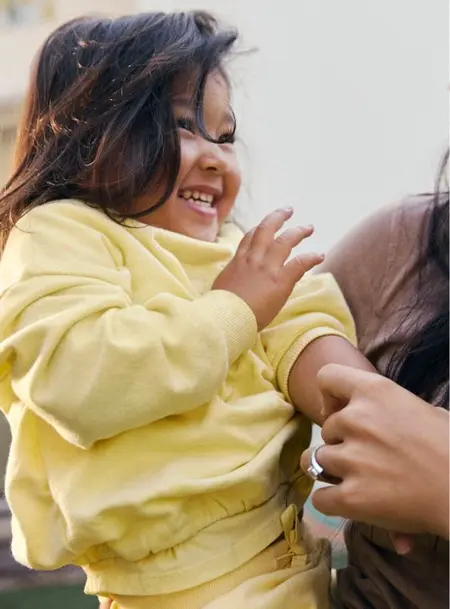 girls wearing super comfy lounge