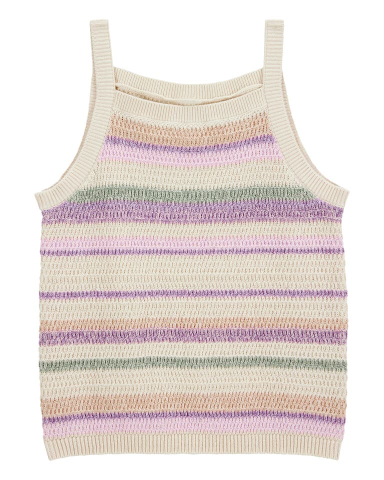 tropical-print style-tank