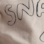 Carbon-brushed jersey