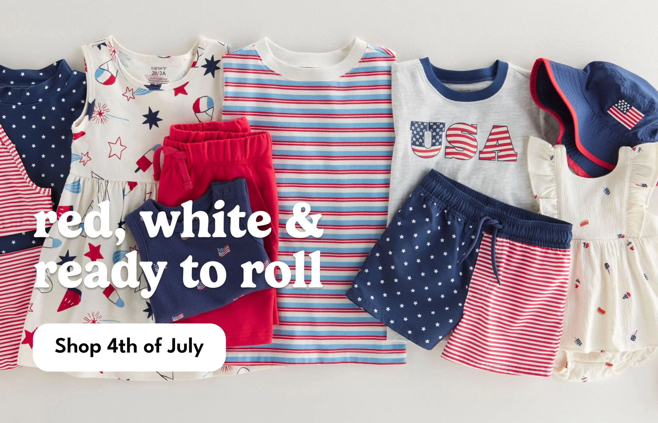 red, white & ready to roll
