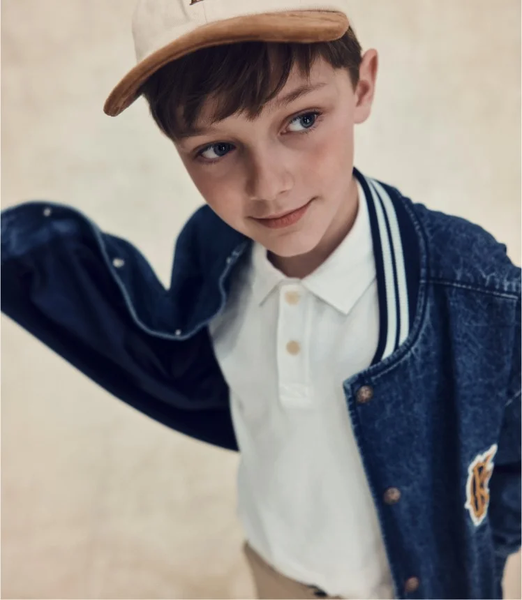boy wear OshKosh B'Gosh denim jacket