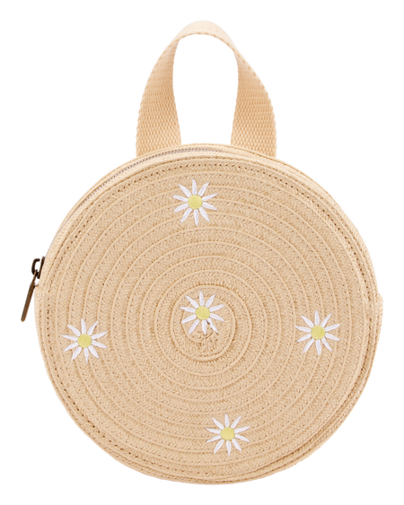 straw backpack