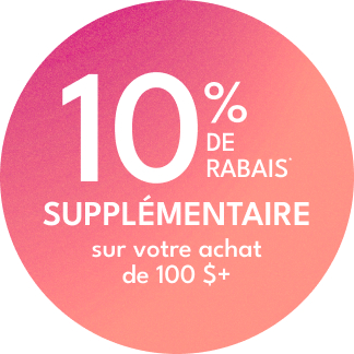 appliquez le code EXTRA10