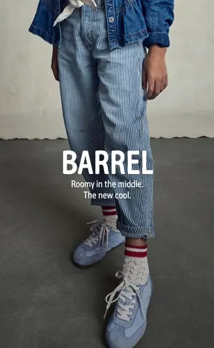 Barrel jeans
