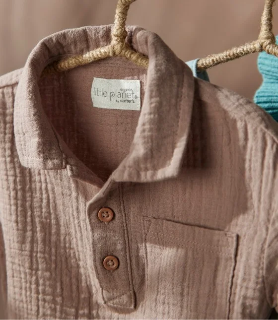 detail shot of clothing fabric