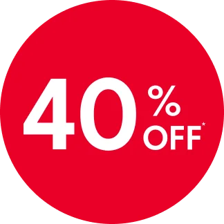 40% off tops & bottoms