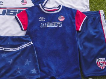 a laydown of jerseys and baby jumper