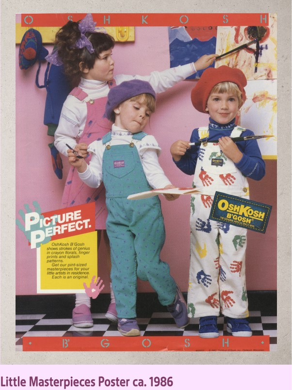 Little Masterpieces Poster ca. 1986