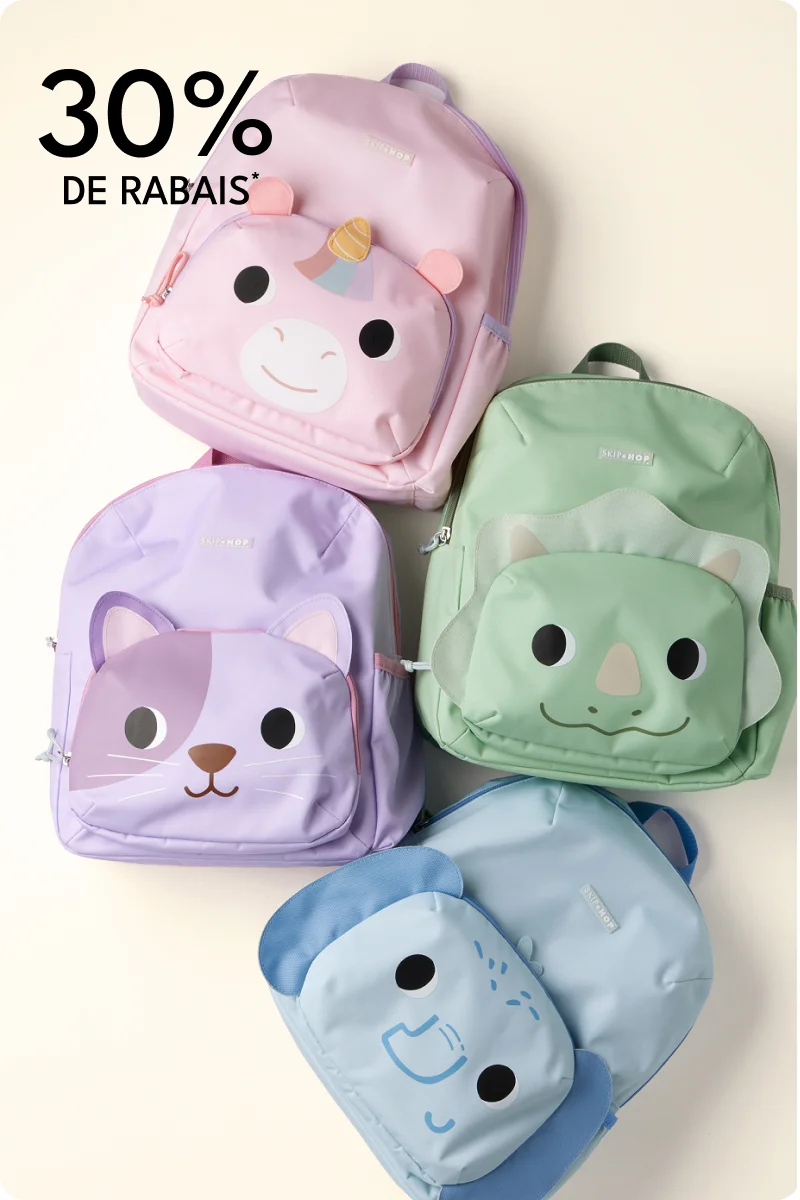 Backpack and mealtime sale