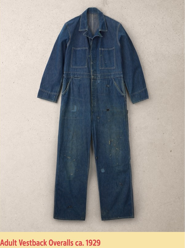 Adult Vestback Overalls ca. 1929