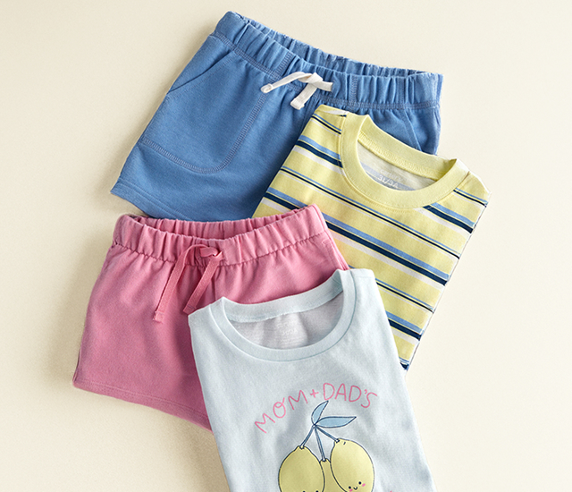 From $6.99* Tees, Tanks & Shorts