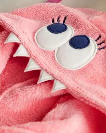 detail of monster hood