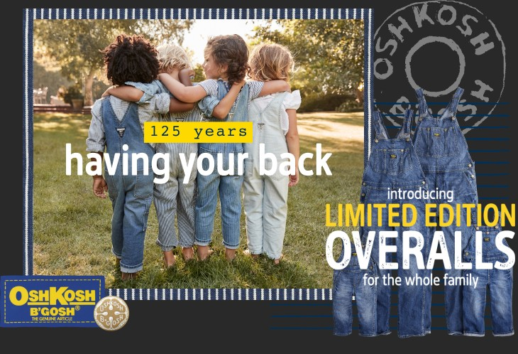 OshKosh B'Gosh 125th anniversary collection
