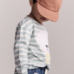 Carbon-brushed jersey