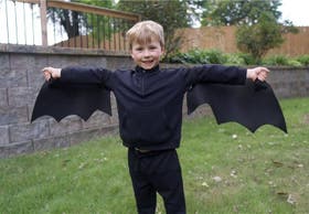 Easy DIY Bat Costume